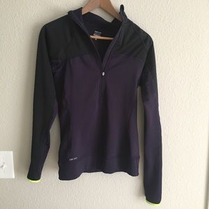 Nike Dri-Fit Half Zip pullover running jacket